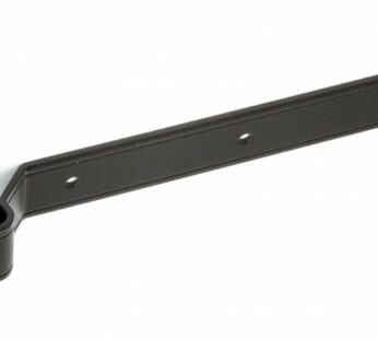 STRAP HINGE 11.5″ OFFSET 1″ ROUGH BLACK