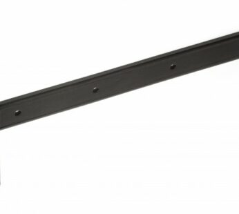 STRAP HINGE 11.5″ OFFSET 2.25″ ROUGH BLACK