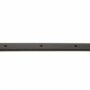 STRAP HINGE 12" OFFSET 0" ROUGH BLACK