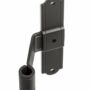 T HINGE 6" OFFSET 2.25" ROUGH BLACK