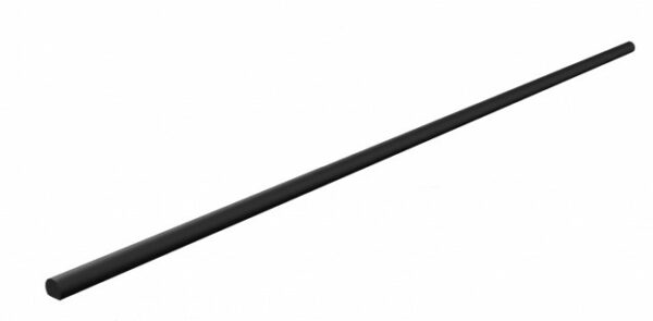 ROD FOR ESPAGNOLETTE 108" ROUGH BLACK