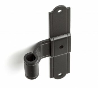 T HINGE 6″ OFFSET 1.75″ ROUGH BLACK