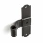 T HINGE 6" OFFSET 1.75" ROUGH BLACK