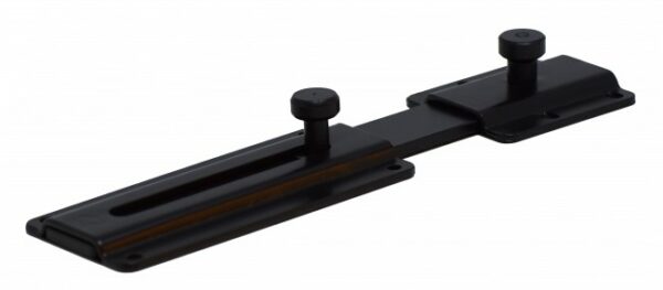 HORIZONTAL LOCKSET 8.50" WITH SECURITY LOCK SYSTEM BLACK