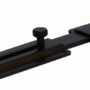 HORIZONTAL LOCKSET 8.50" WITH SECURITY LOCK SYSTEM BLACK