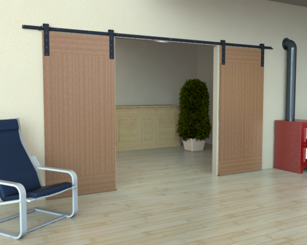 TRACK SYSTEM FOR BARN DOORS - Image 5